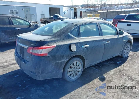 2014 Nissan Sentra Sv z USA, uszkodzony, nr VIN 3N1AB7AP8EY285002